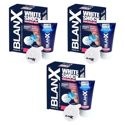 Zestaw do wybielania zębów BLANX White Shock 3 szt.
