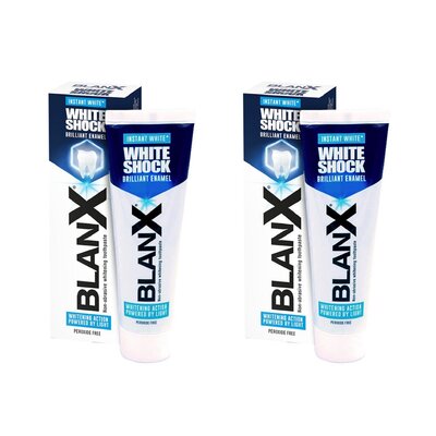 Pasta do zębów BLANX White Shock 2 x 75 ml