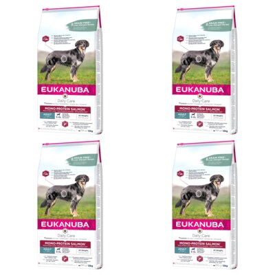 Karma dla psa EUKANUBA Daily Care Mono Protein Łosoś 4 x 12 kg