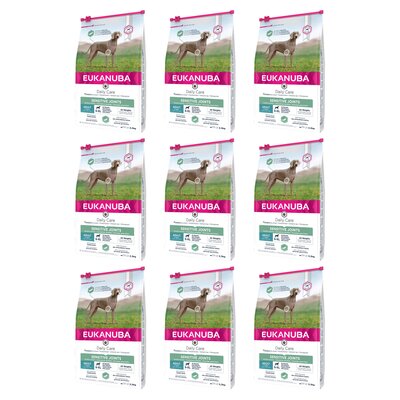 Karma dla psa EUKANUBA Daily Care Sensitive Joints Adult Breeds Kurczak 9 x 2.3 kg