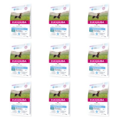 Karma dla psa EUKANUBA Daily Care Weight Control Medium Breeds Kurczak 9 x 2.3 kg