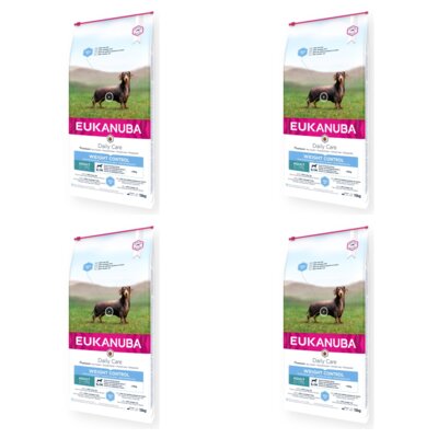 Karma dla psa EUKANUBA Adult Medium Weight Control Kurczak 4 x 15 kg