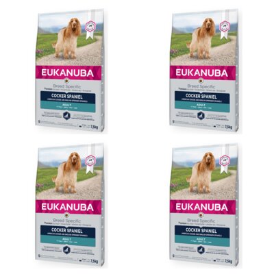Karma dla psa EUKANUBA Breed Specific Adult Cocker Spaniel Kurczak 4 x 7.5 kg
