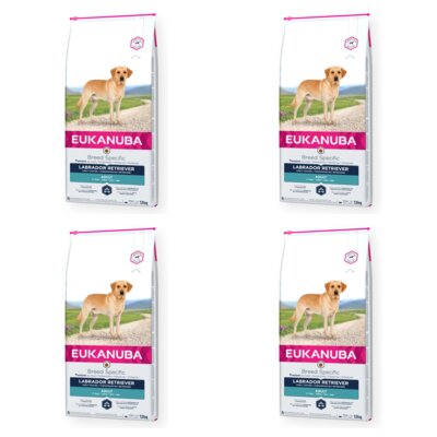 Karma dla psa EUKANUBA Breed Specific Labrador Retriever Kurczak 4 x 12 kg