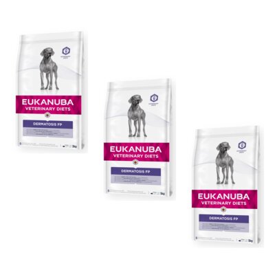 Karma dla psa EUKANUBA Veterinary Diets Dermatosis FP Ryba Oceaniczna 3 x 5 kg