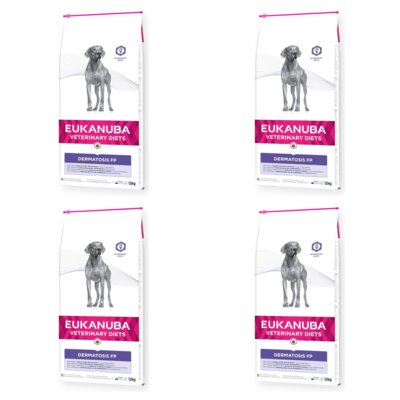 Karma dla psa EUKANUBA Veterinary Diets Dermatosis FP Adult Fish & Potato 4 x 12 kg