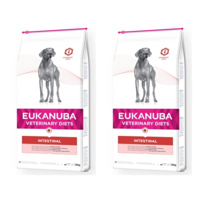 Karma dla psa EUKANUBA VD Intestinal Disorders Dog Adult Kurczak 2 x 12 kg