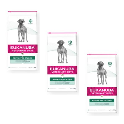 Karma dla psa EUKANUBA Veterinary Diets Restricted Calorie Kurczak 3 x 12 kg