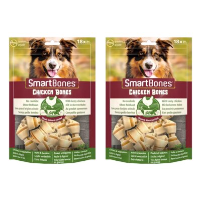 Przysmak dla psa SMART BONES Chicken Bones Mini (36 szt.) 2 x 288 g