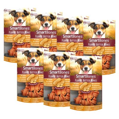 Przysmak dla psa SMART BONES Peanut Butter Mini (56 szt.) 7 x 128 g