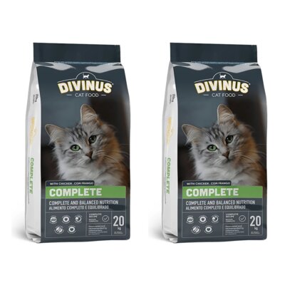 Karma dla kota DIVINUS Cat Complete Kurczak 2 x 20 kg
