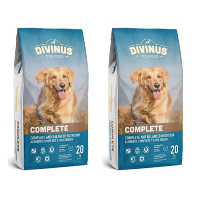 Karma dla psa DIVINUS Complete Mięsny 2 x 20 kg