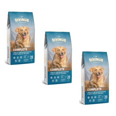 Karma dla psa DIVINUS Complete Mięsny 3 x 20 kg