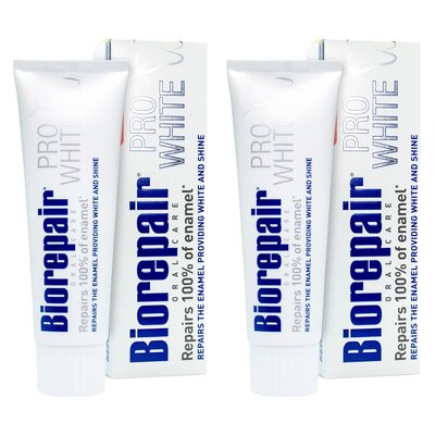 Pasta do zębów BIOREPAIR Pro White 75 ml 2 szt.