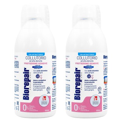 Płyn do płukania jamy ustnej BIOREPAIR Ochrona dziąseł 2 x 500 ml