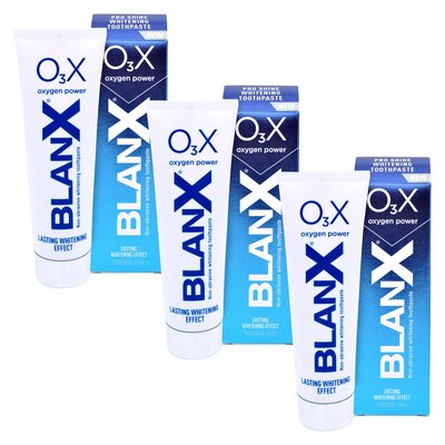 Pasta do zębów BLANX O3X Wybielająca 75 ml 3 szt.