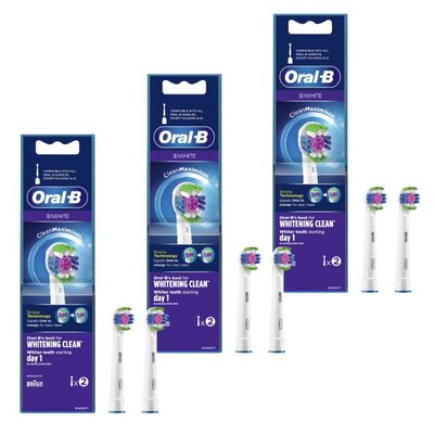 Końcówka szczoteczki ORAL-B 3D White 18-2 N (6 szt.)