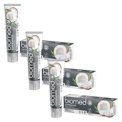 Pasta do zębów SPLAT Biomed Superwhite 100 g 3 szt.