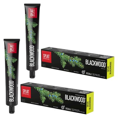 Pasta do zębów SPLAT Special Blackwood 75 ml 2 szt.