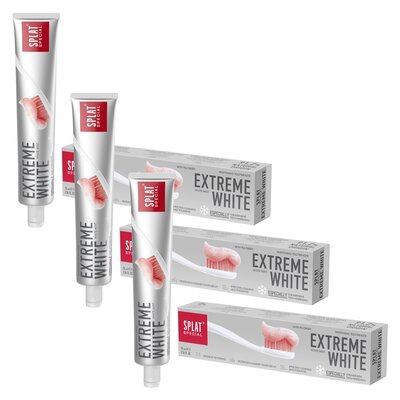 Pasta do zębów SPLAT Special Extreme White 75 ml 3 szt.