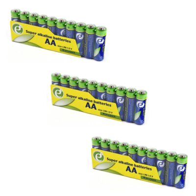 Baterie AA LR6 GEMBIRD Super Alkaline (30 szt.)