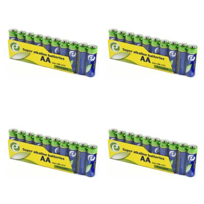 Baterie AA LR6 GEMBIRD Super Alkaline (40 szt.)