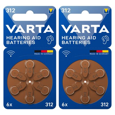 Baterie PR41 VARTA 312 (12 szt.)