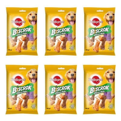 Przysmak dla psa PEDIGREE Multi Biscrok 6 x 200 g