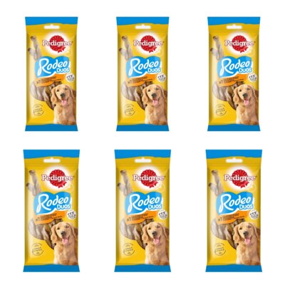 Przysmak dla psa PEDIGREE Rodeo Duos Kurczak o aromacie bekonu 6 x 123 g