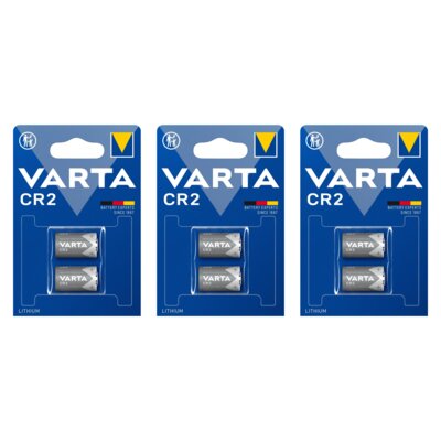 Baterie CR2 VARTA (6 szt.)