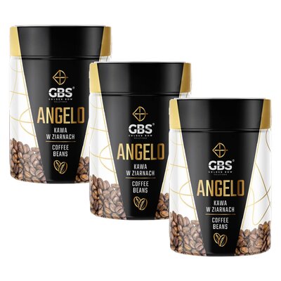 Kawa ziarnista GBS Angelo Malabar Monsooned Arabica 3 x 600 g