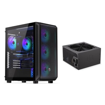 Obudowa ENDORFY Arx 500 ARGB + Zasilacz ENDORFY Supremo FM5 650W 80 Plus Gold