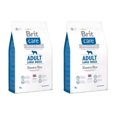 Karma dla psa BRIT Care Hypoallergenic Adult Large Breed Jagnięcina 2 x 3 kg
