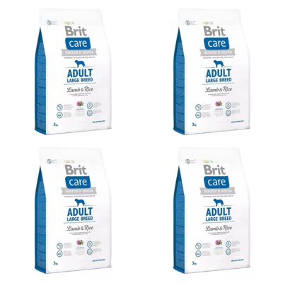 Karma dla psa BRIT Care Hypoallergenic Adult Large Breed Jagnięcina 4 x 3 kg