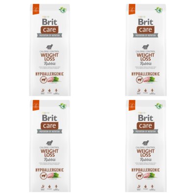Karma dla psa BRIT Care Dog Hypoallergenic Weight Loss 4 x 12 kg