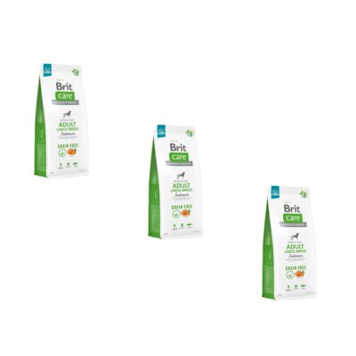 Karma dla psa BRIT Care Dog Grain Free Adult Large Łosoś i ziemniaki 3 x 12 kg
