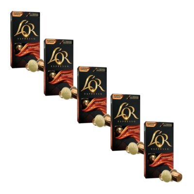Kapsułki L'OR Espresso Origins Colombia do ekspresu Nespresso (50 szt.)