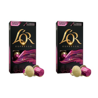 Kapsułki L'OR Espresso Pure Origins India do ekspresu Nespresso (20 szt.)