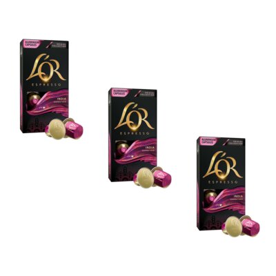 Kapsułki L'OR Espresso Pure Origins India do ekspresu Nespresso (30 szt.)