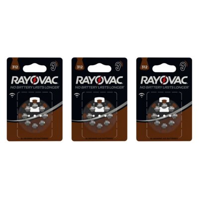 Baterie 312 PR41 RAYOVAC (24 szt.)