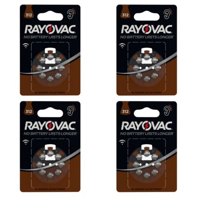 Baterie 312 PR41 RAYOVAC (32 szt.)