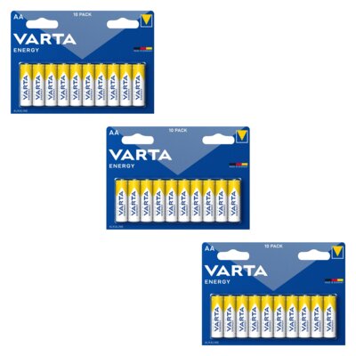 Baterie AA LR6 VARTA Energy (30 szt.)