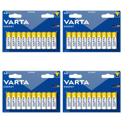 Baterie AA LR6 VARTA Energy (40 szt.)