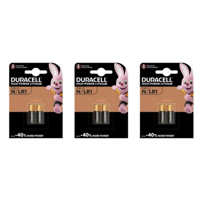 Baterie N LR1 DURACELL (6 szt.)