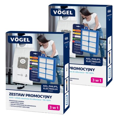 Worek do odkurzacza VÖGEL ZPE01 (8 sztuk)