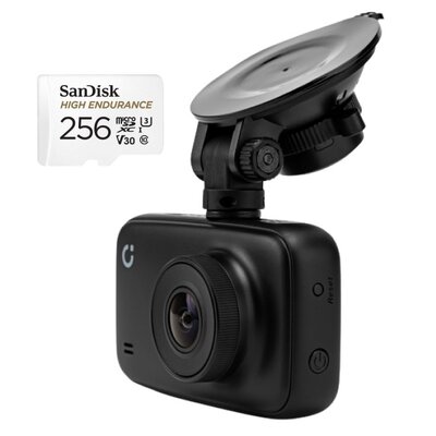 Wideorejestrator PRIDO I7 Pro + Wi-Fi + Karta pamięci SANDISK MicroSDXC 256GB