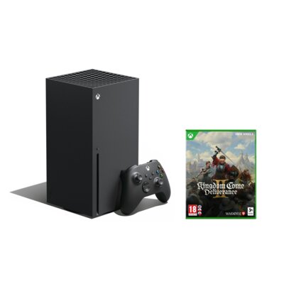 Konsola MICROSOFT XBOX Series X z napędem Blu-ray 4K UHD + Kingdom Come: Deliverance II Gra XBOX SERIES X