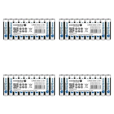 Baterie AAA LR3 EVERACTIVE Pro Alkaline (40 szt.)