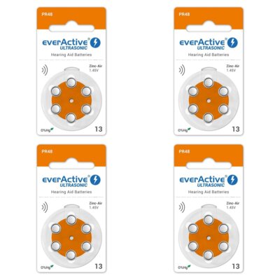 Baterie PR48 EVERACTIVE Ultrasonic 13 (24 szt.)