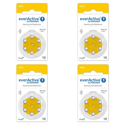 Baterie PR70 EVERACTIVE Ultrasonic 10 (24 szt.)